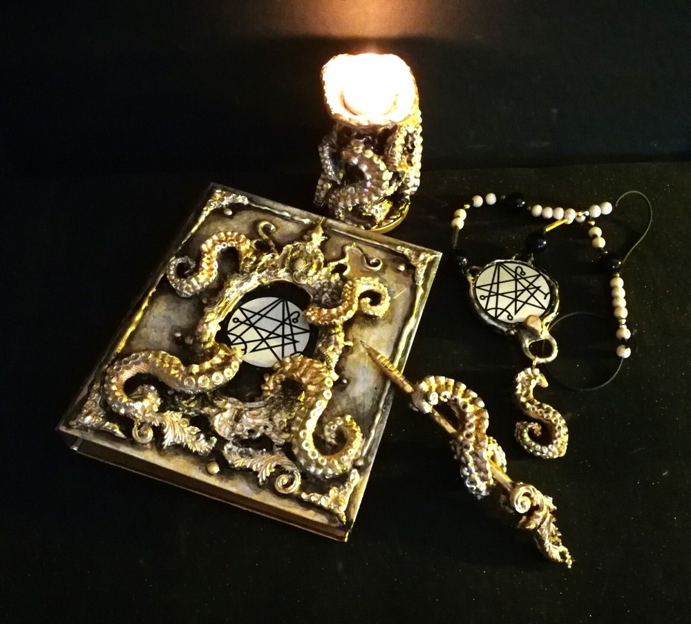 Spell box witchcraft kit ritual magic wicca pagan witch oracle box