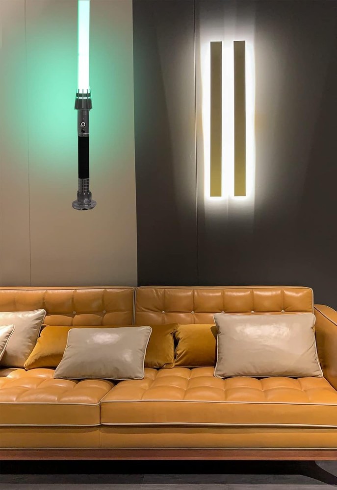 Vertical Lightsaber Wall Mount Holder Transparent