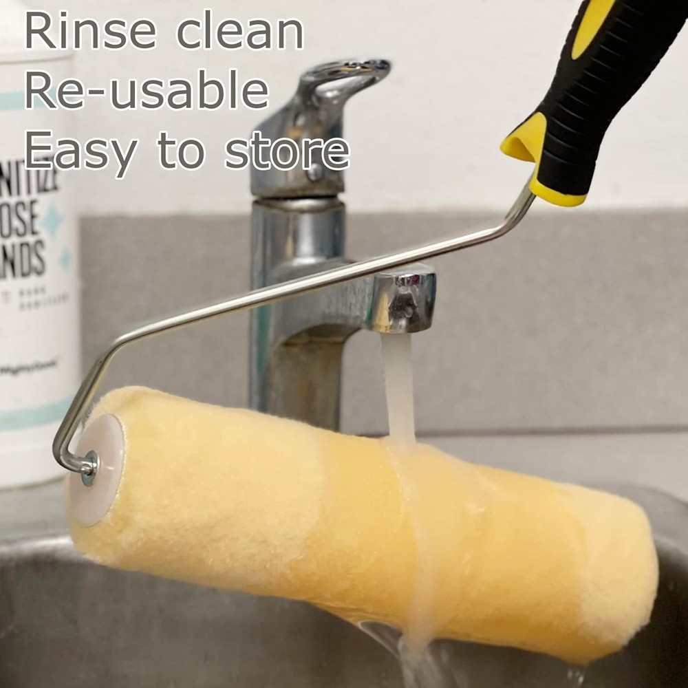 9 Inch Shedless Premium Paint Roller Covers