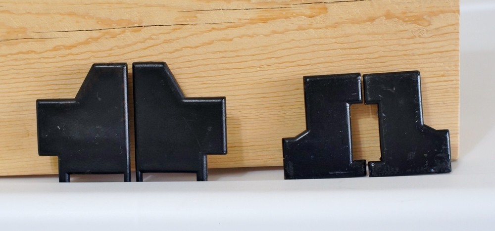 Front & Rear Rail End Cap Set for Ryobi BT3000  Table Saw