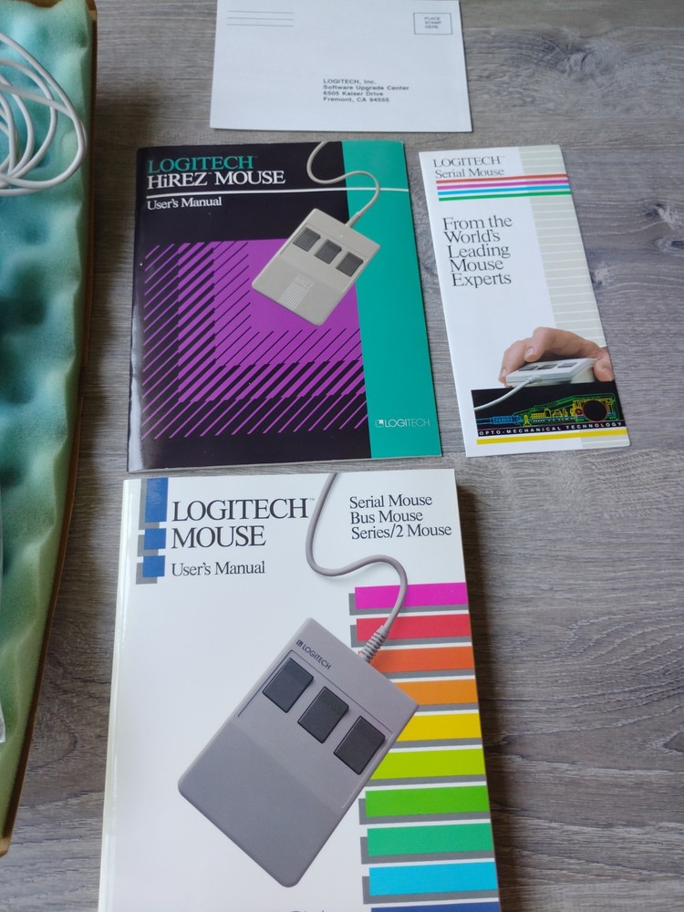 Logitech HiREZ Mouse - NOS Display