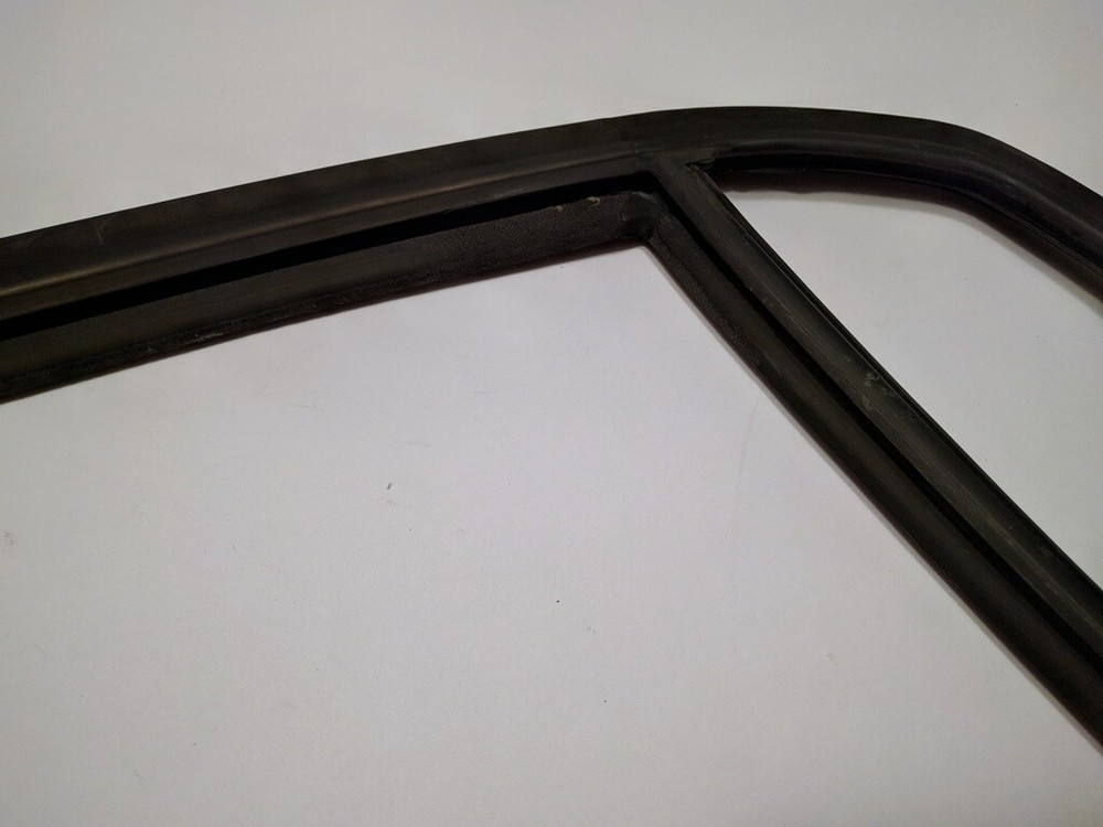 Genuine BMW E32 Window rubber. Driver. Rear 51348111205