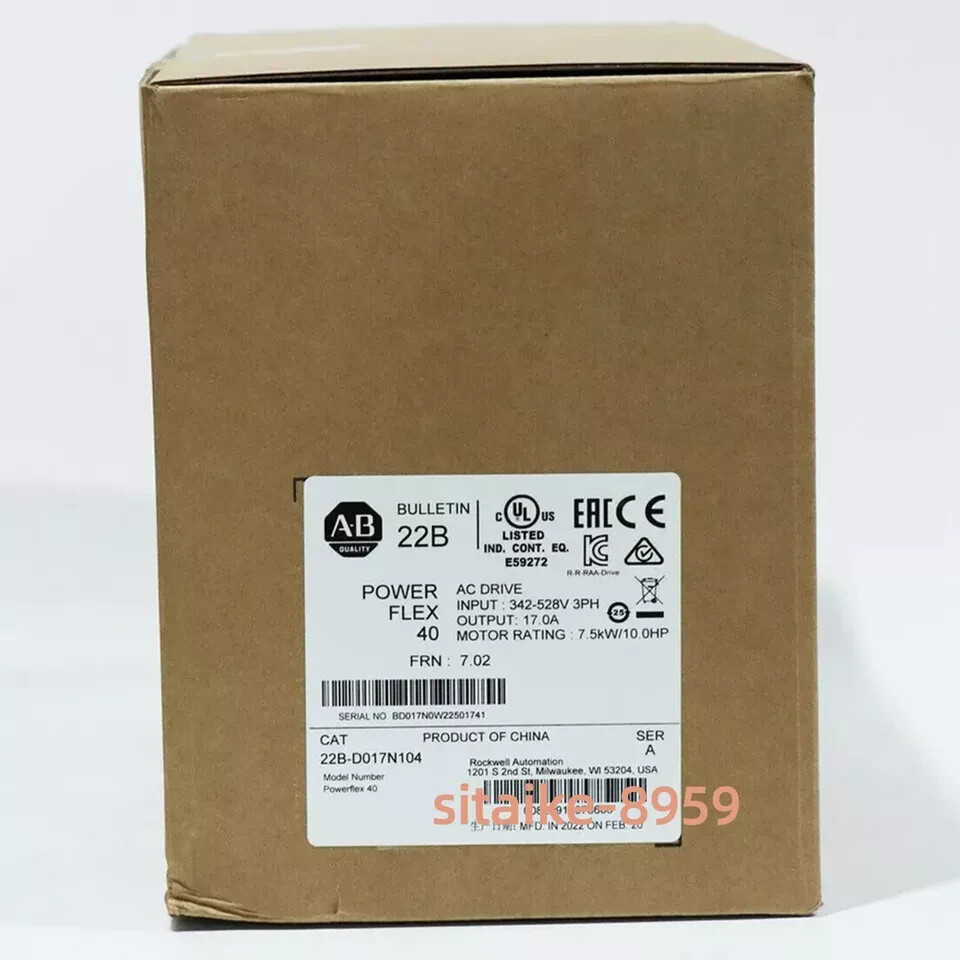 NEW 22B-D017N104 AC DRIVE