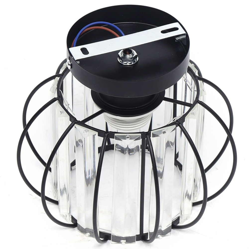 Recessed ceiling lamp, iron ceiling lamp, E27 socket, maximum power 20W