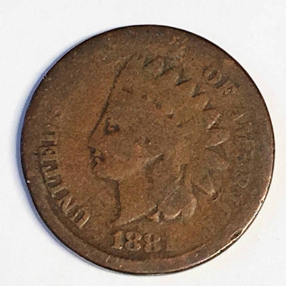 1881 Indian Cent - High Quality Scans #C627