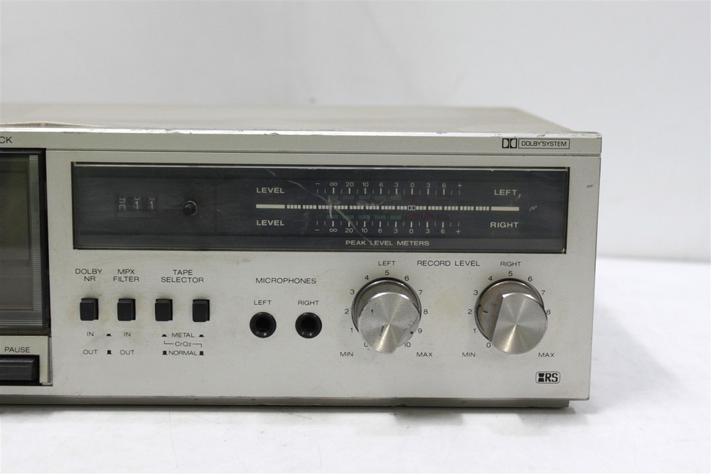 Realistic SCT-29 Stereo Cassette Deck Tested Working