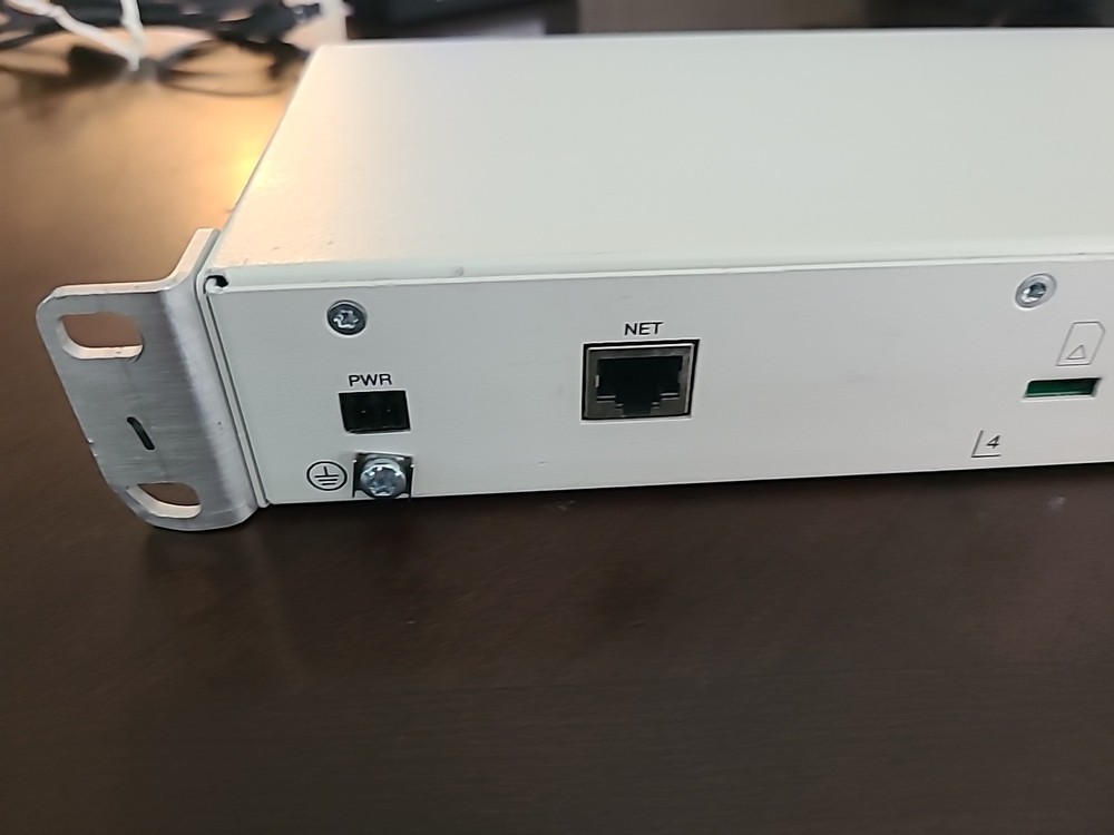Axis M7016 16 CH CCTV Video Encoder w/ Power Cable & Rack Ears Tested & Working