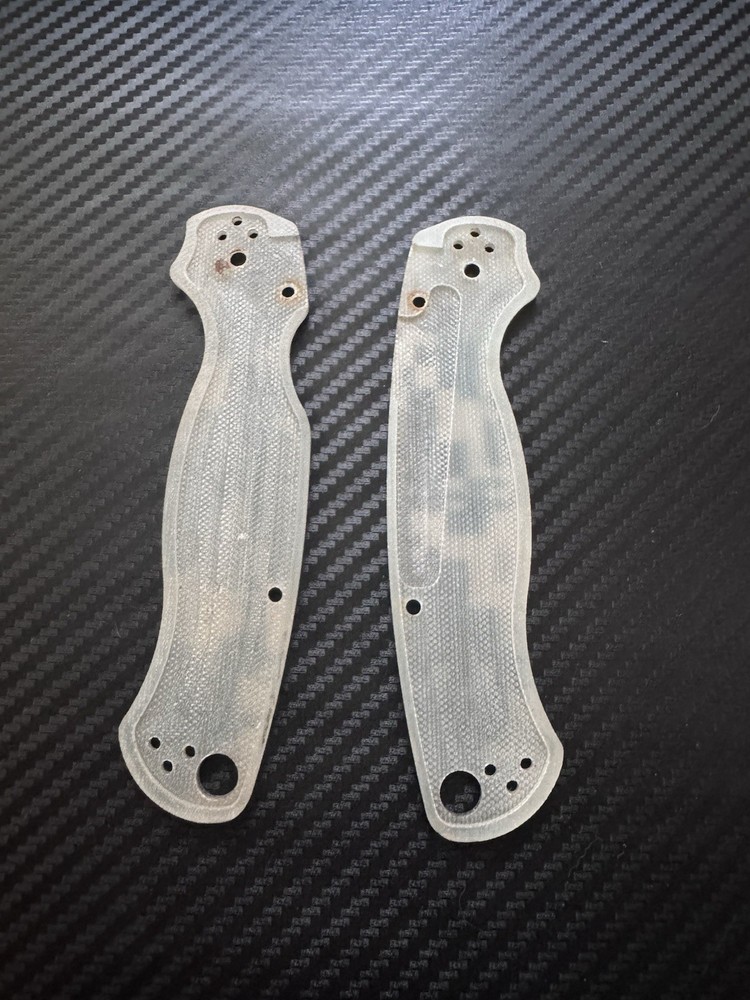 Camo G10 Handle Scale For Spyderco PM2 Paramilitary 2 (no Knife)