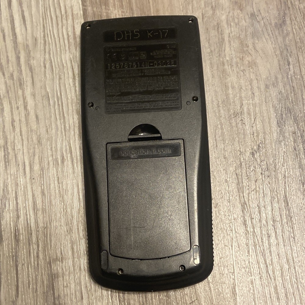 Texas Instruments TI-83 Plus Graphing Calculator Tested Spot On Screen