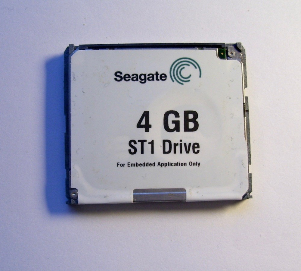SEAGATE ST1 ATA MicroDrive -4GB/Fully Tested /formatted Fat32