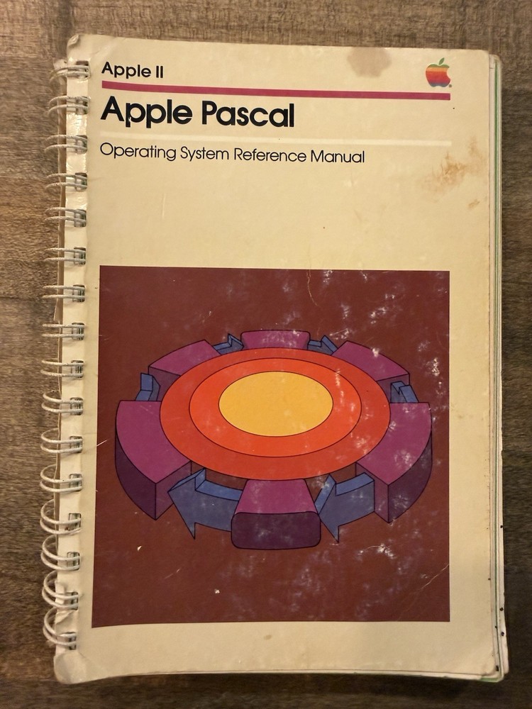Vintage Apple Pascal Op/Ref Manual 1980