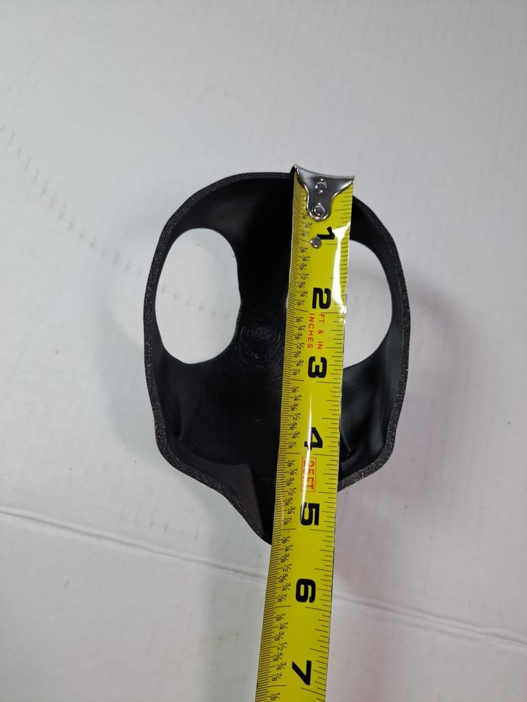 3D Printed Black Batman Cat Mask Funny