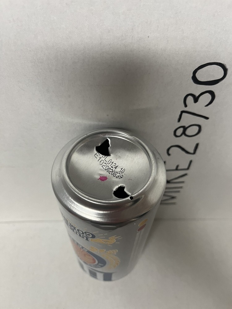1 Empty 16oz Miller Lite Luke Combs Can Bottom Open