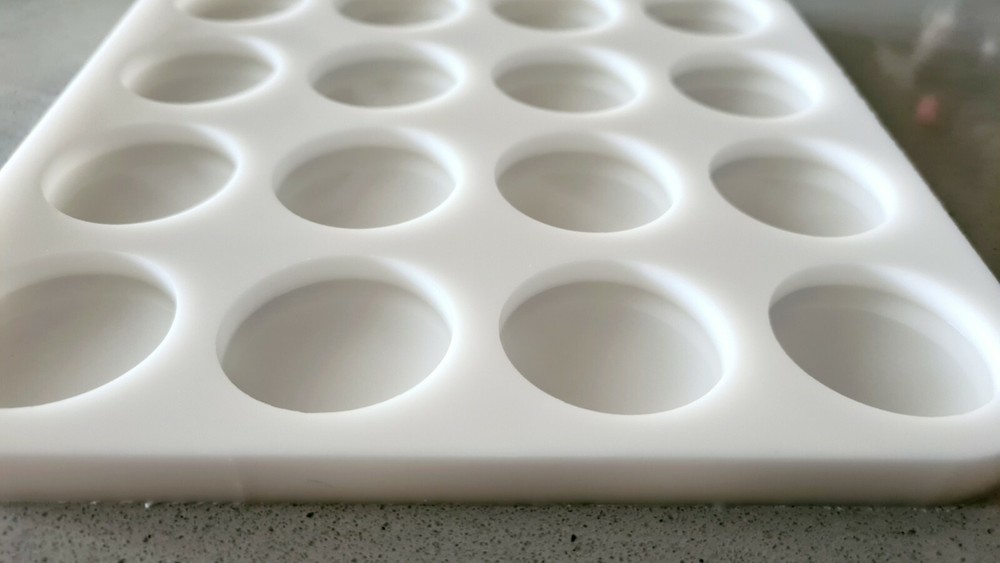 Flat Disc Pendant Silicone Mold AU