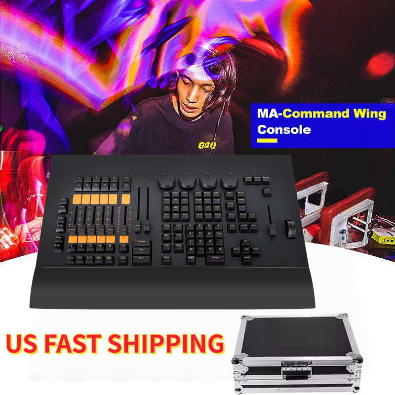 US grand MA2 onPC Command Wing Controller DMX Stage Lighting Console WITH CASE