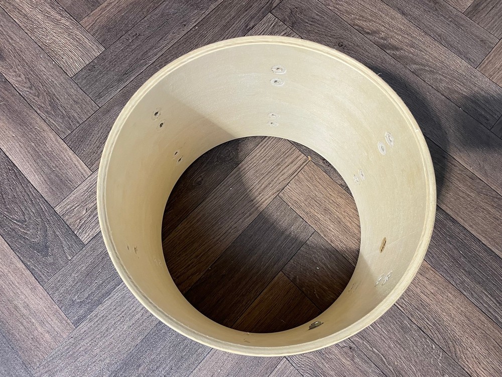 Gretsch Blackhawk Tom Drum Shell 12”x9" Bare Wood Project #LL123