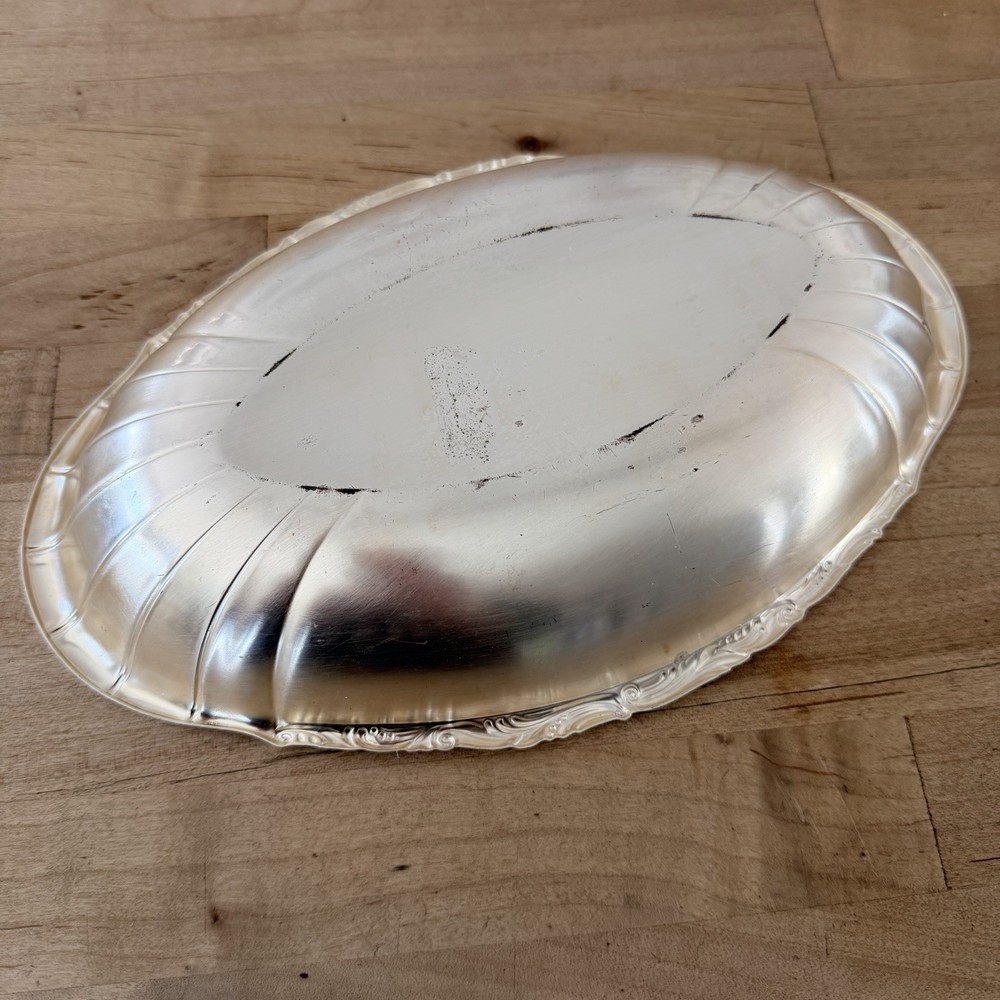 Vintage WMF Ikora Silver Plated Serving Dish