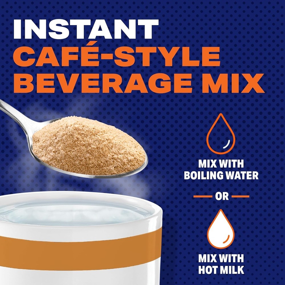 Cafe-Style Vanilla Caramel Latte Beverage Mix, 8.7 oz - Quick Coffee Solution