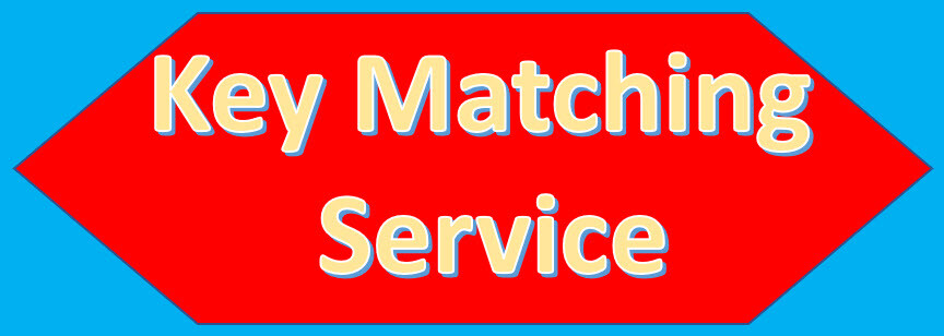 Key Matching Service and misc parts by request only