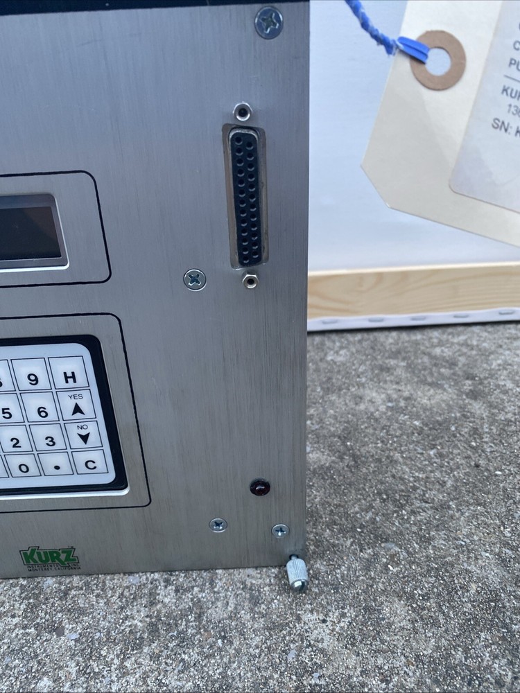 Kurz Instruments MODEL 155 Mass Flow Computer Controller Module 0-6000 Sfpm