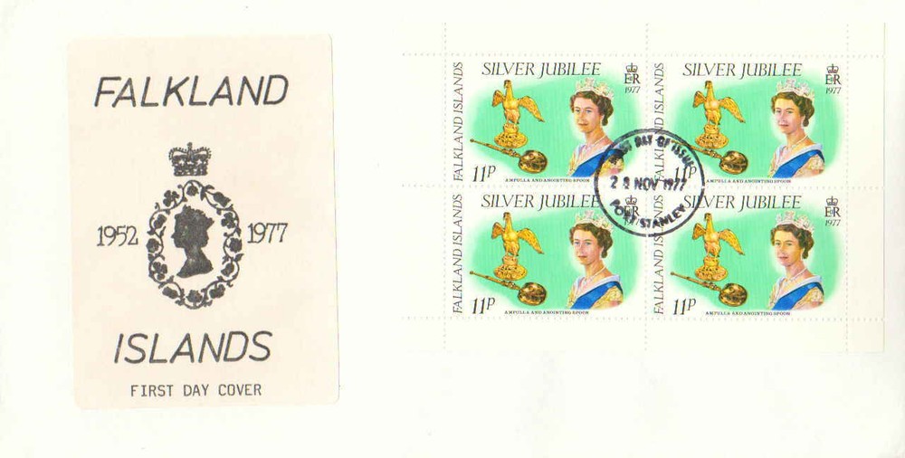 Falkland Islands Scott 255a Unaddressed.