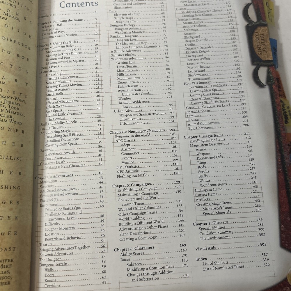 Revised Dungeon Master's Guide by Monte Cook 2003, Hardcover