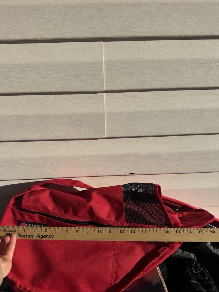 Fundle Pet Sling Bag Carrier RED Size Small