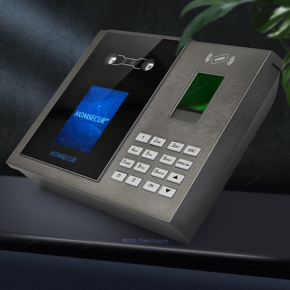 Time Attendance And Access Control Terminal With RFID Fingerprint Password Face