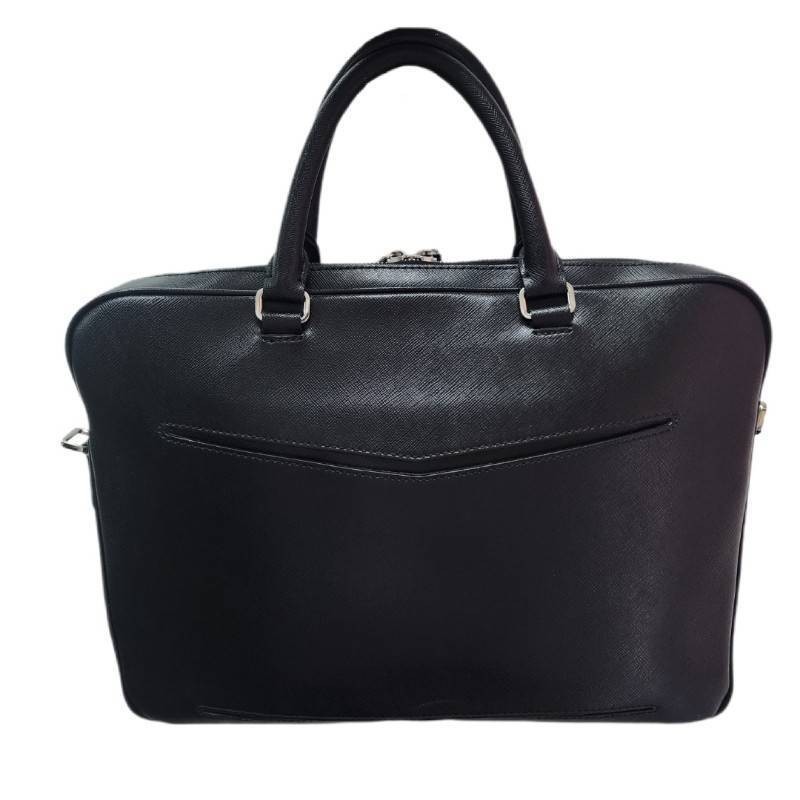 Montblanc Briefcase Document Case Leather White Star 37x26x5cm pre-owned
