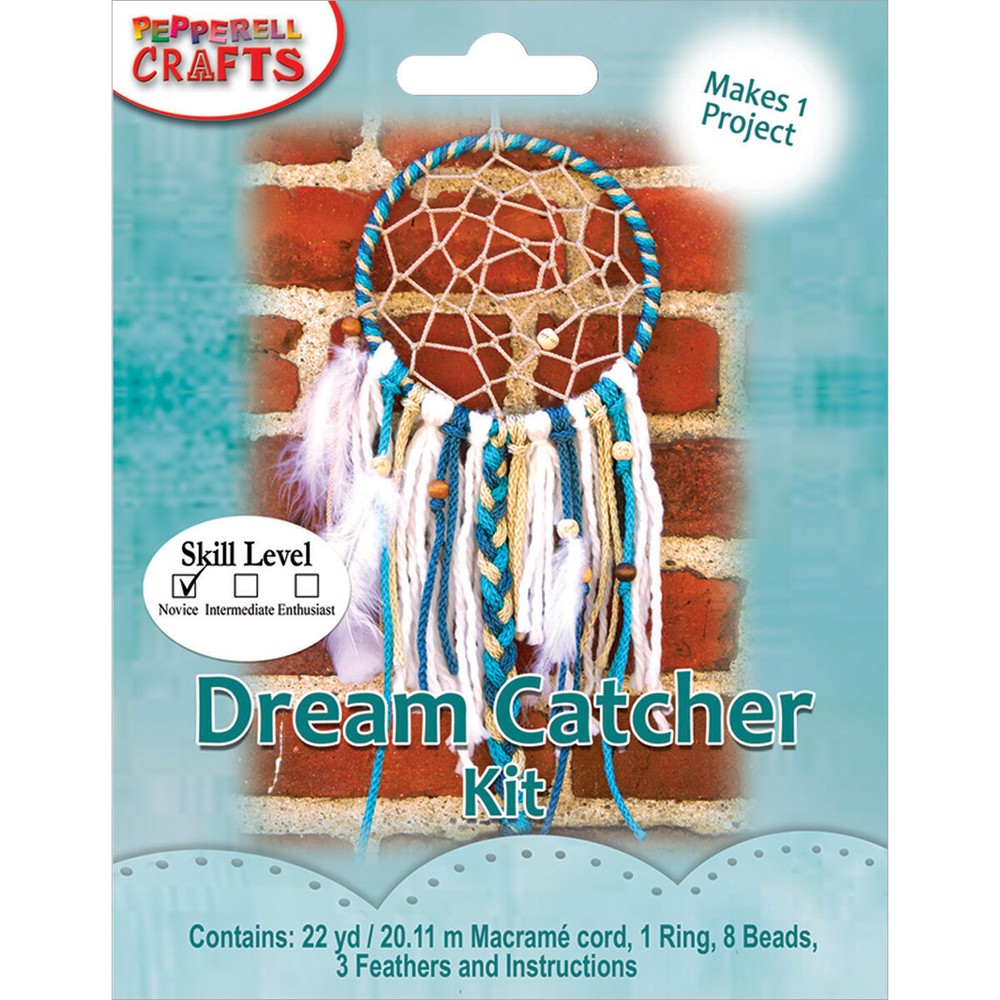 Pepperell Macrame Dream Catcher Kit-