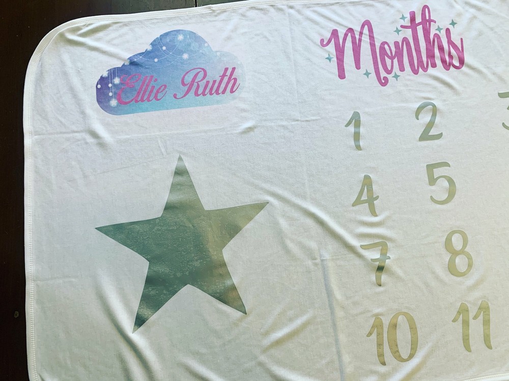 Star Milestone Blanket