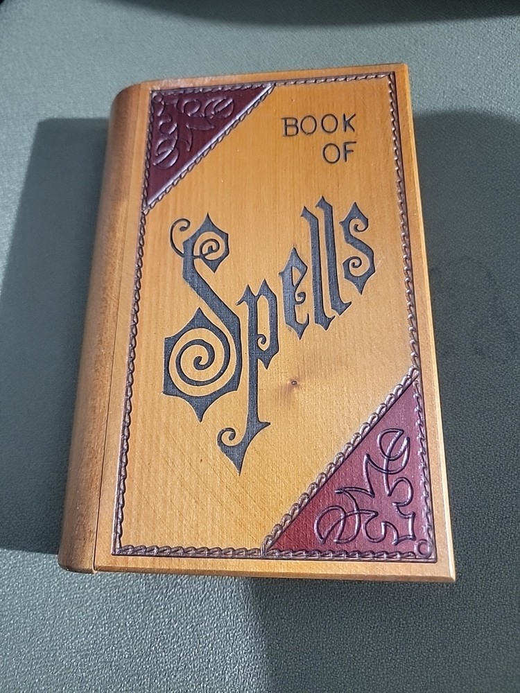 Book Of Spells Hidden Book Box