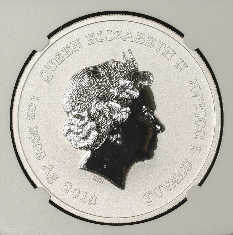 2018 NGC MS69 First Releases Iron Man