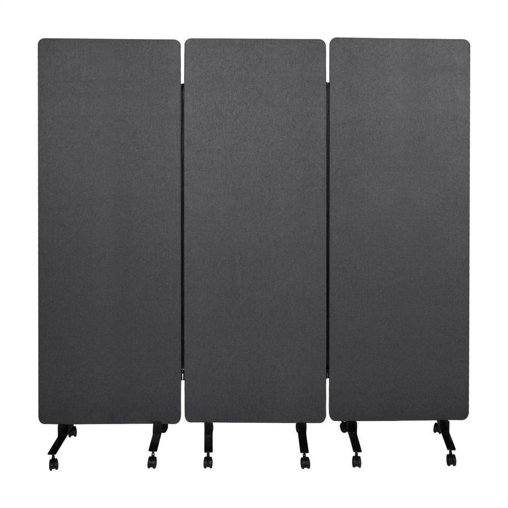 3 Panel Room Divider, Folding Privacy Wall Divider Freestanding Partition
