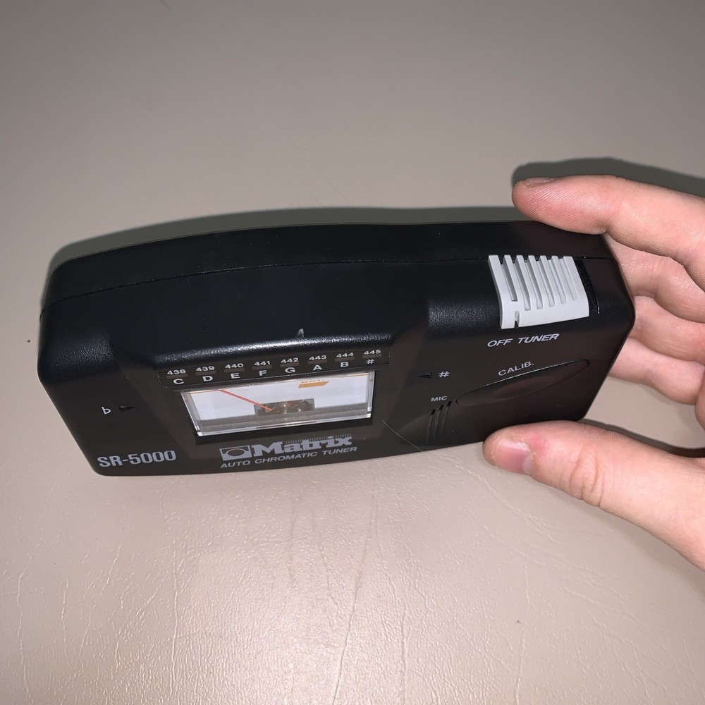 Matrix SR-5000 Instrumental Automatic Chromatic Tuner Tested