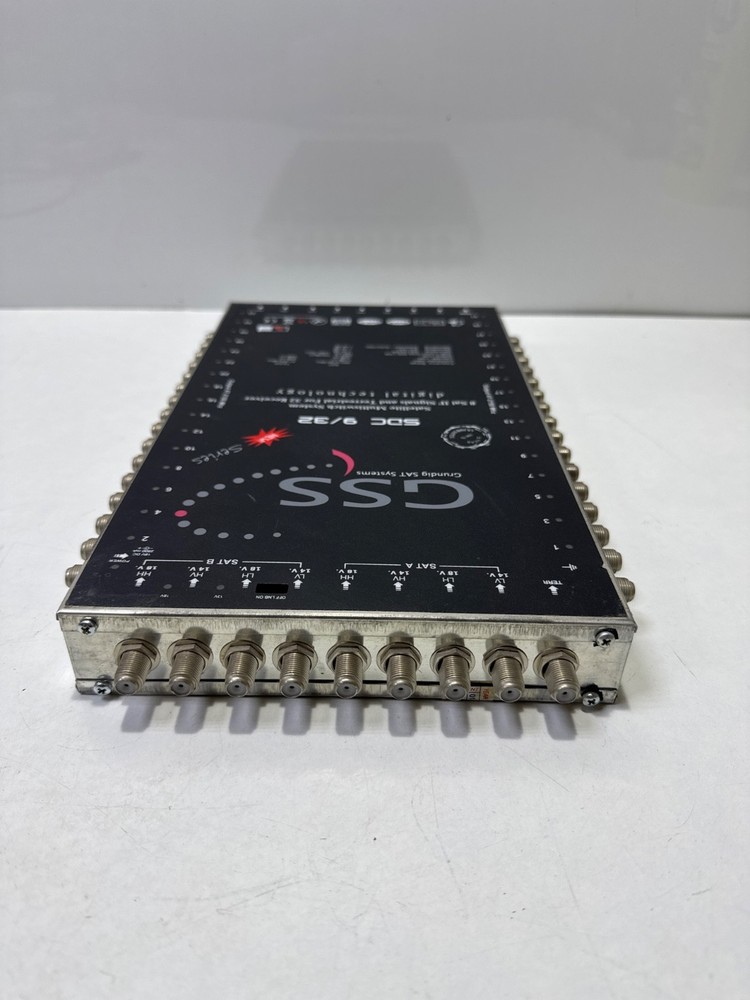 GSS SDC 9/32 satellite multiswitch system 8 sat if signals and terrestrial