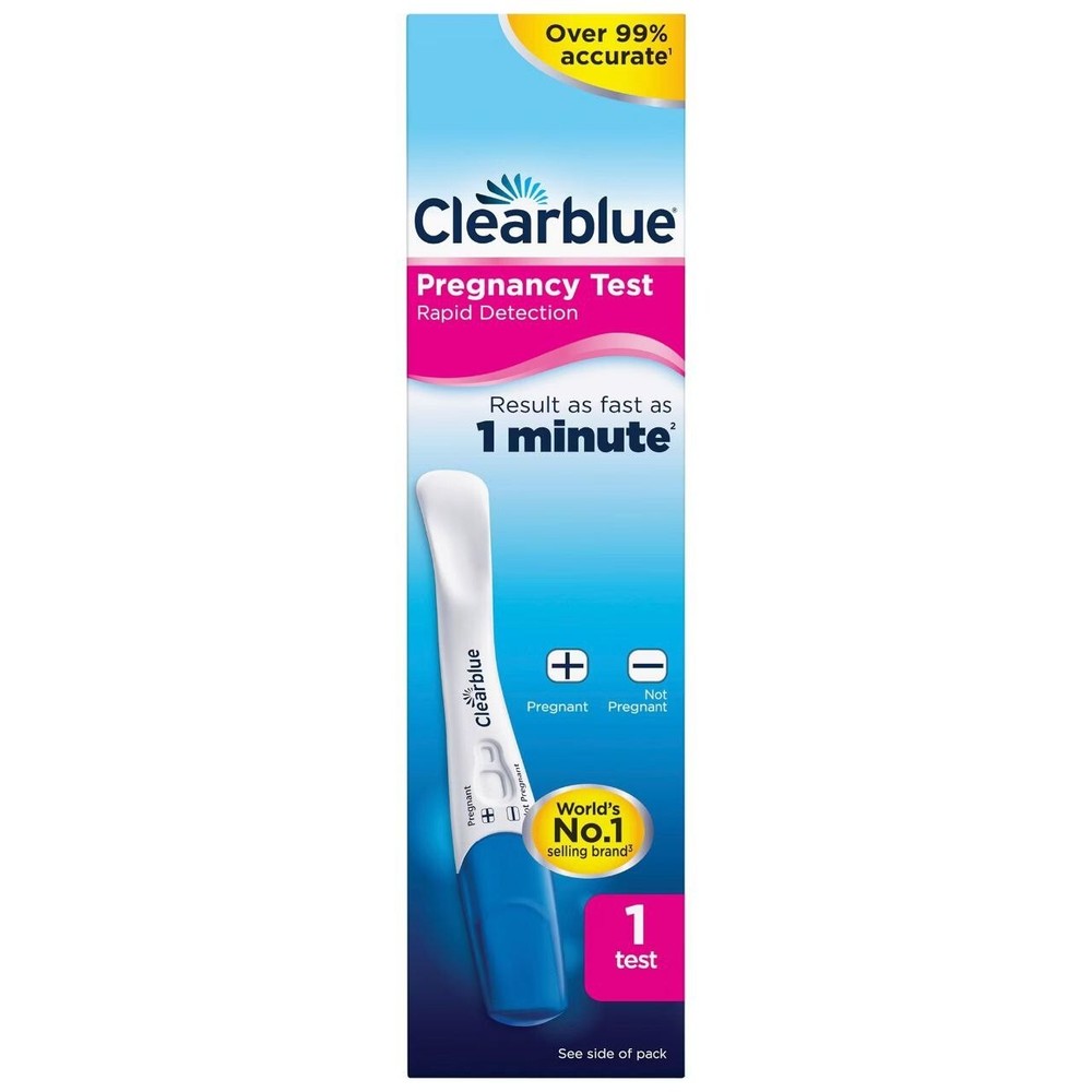 Clearblue Pregnancy Test, Rapid Detection