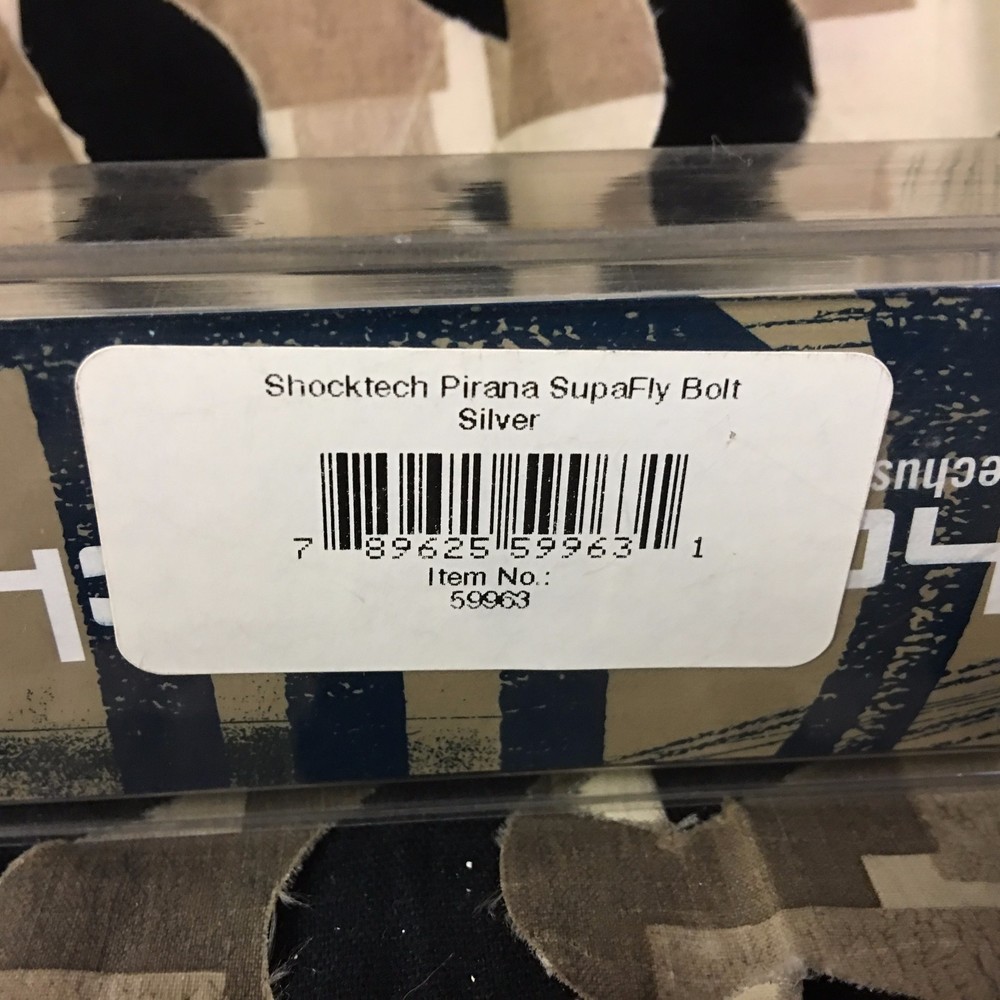 NEW Shocktech Piranha Supafly Upgrade Bolt - Black/Silver