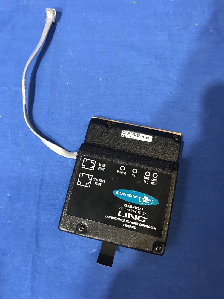 CMI EASY TIME SERIES 2143-002 LAN INTERFACE NETWORK CONNECTION ETHERNET ET COMM