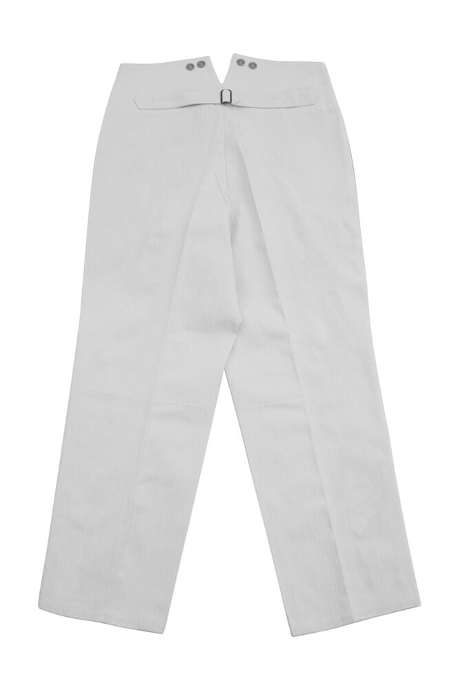 WW2 German Luftwaffe white cotton trousers