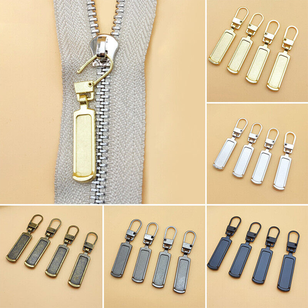 5x Zipper Fixer Repair Pull Tab Kit Replacement Slider Fix Puller Sewing Tool