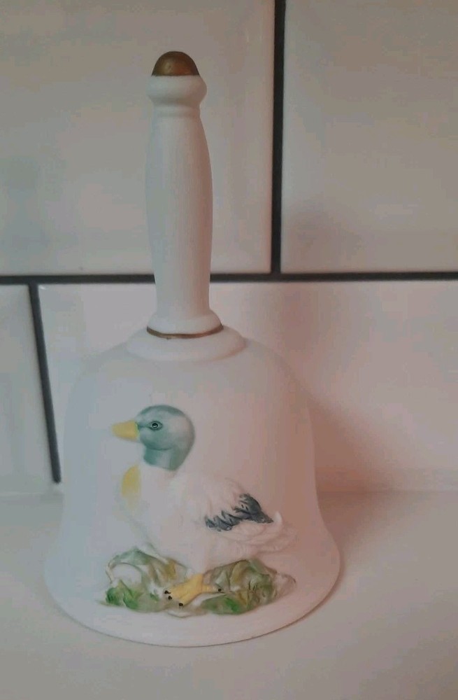 Vintage Bell With Duck