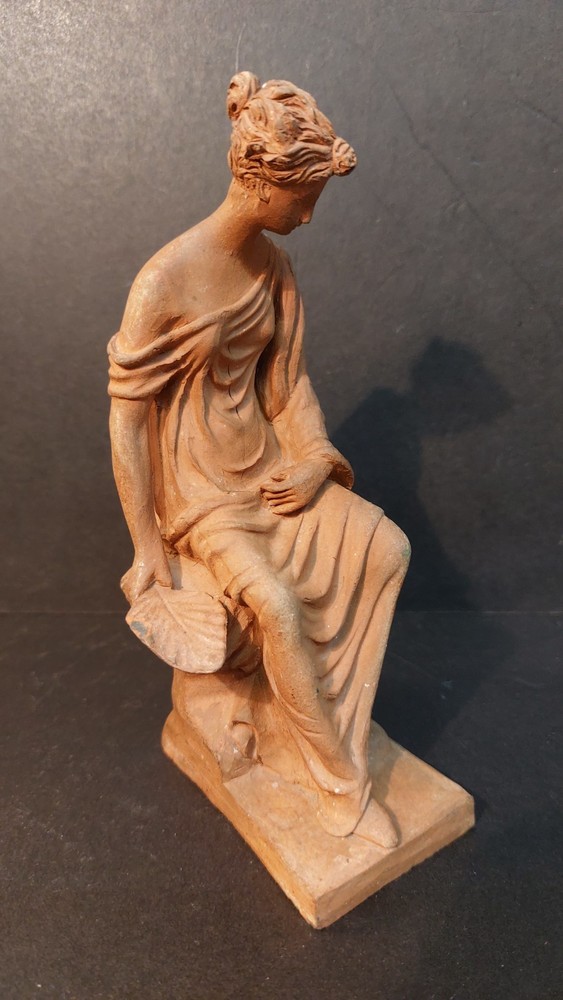 Tanagra Statue Terracotta