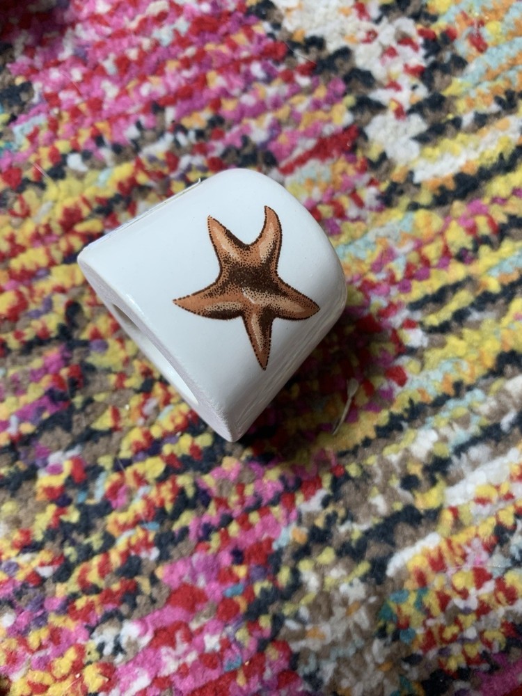 Ceramic Cigar Snuffer Star Fish