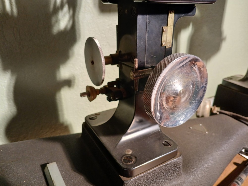 Bausch and Lombe Vintage Metallurgical Analytical Microscope