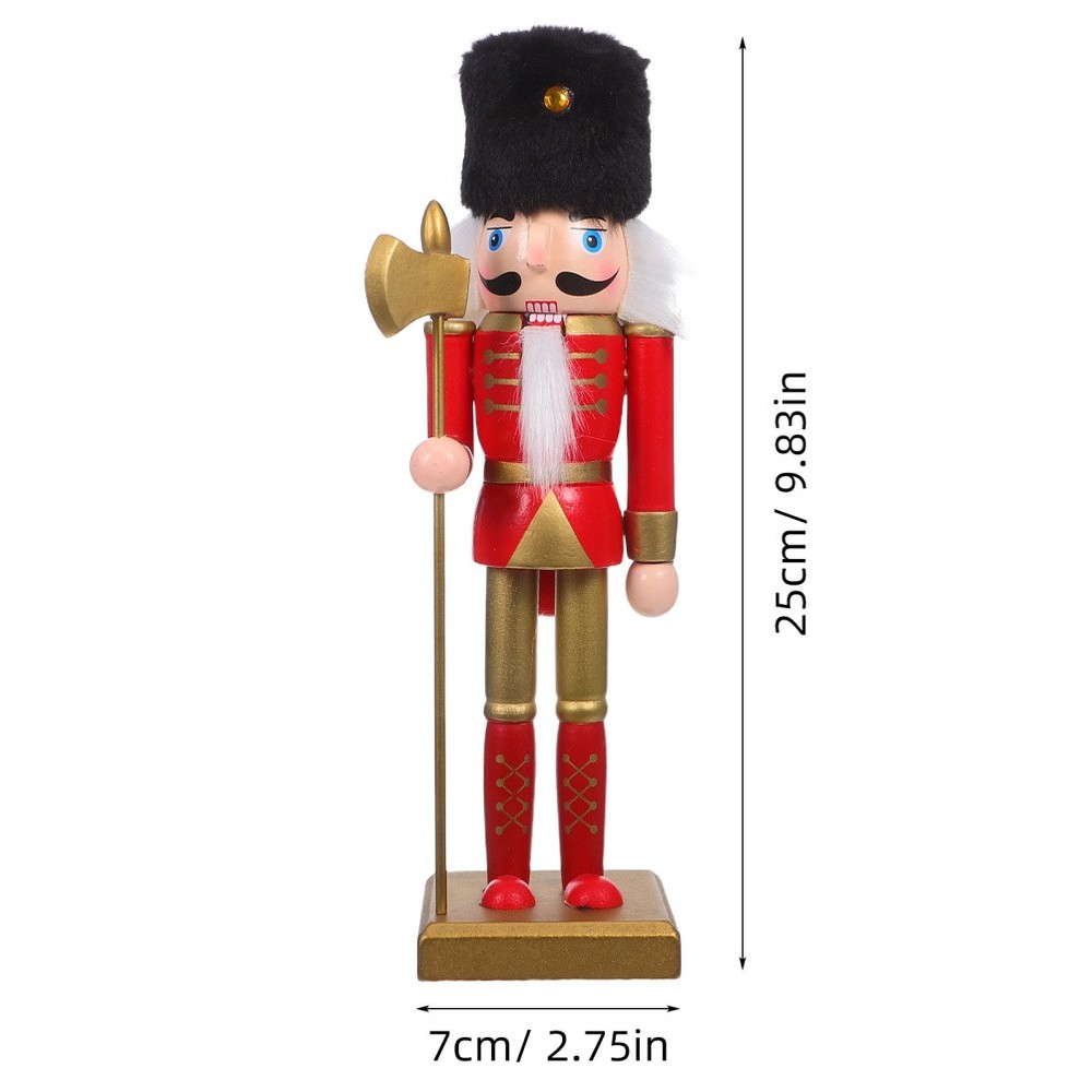 Nut Cracker Christmas Decor Soldier Ornament Mini Nutcracker Model