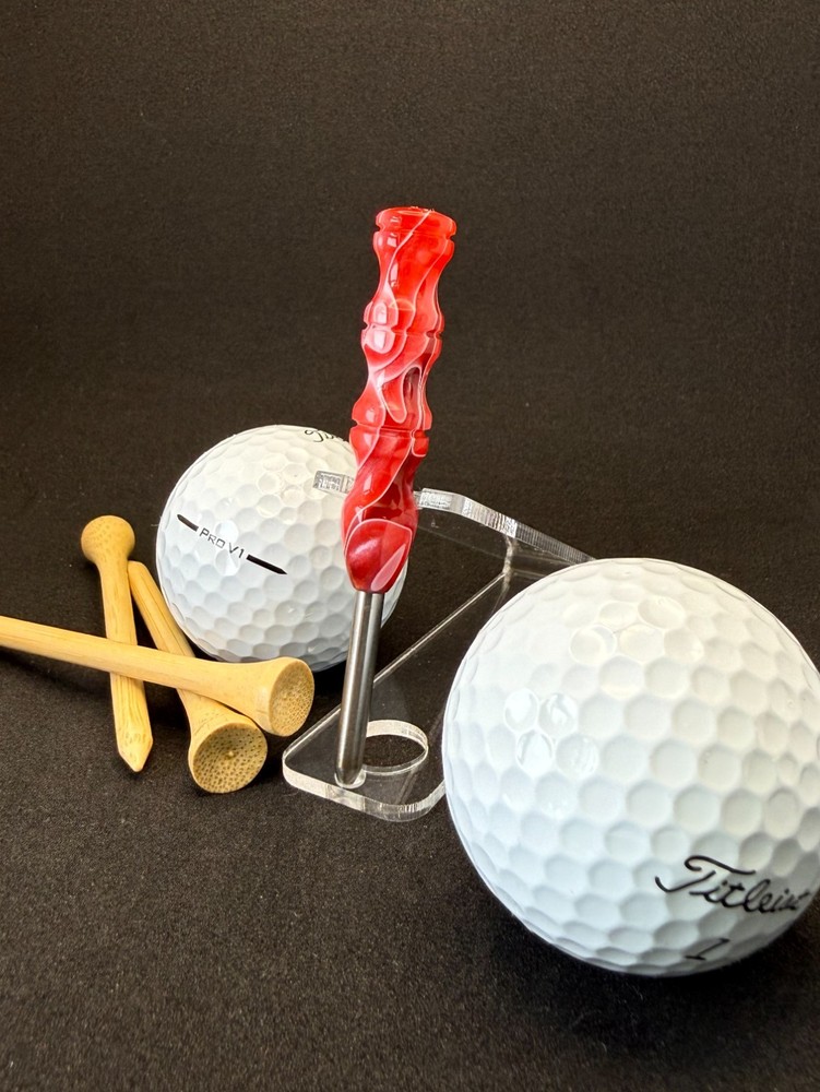 Single prong titanium divot tool -  Front Pin (Slim)