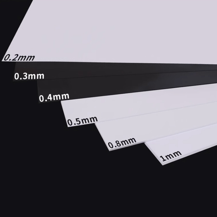 White/Black PVC Sheet Plastic Plate Hard Insulation Board Customized Links