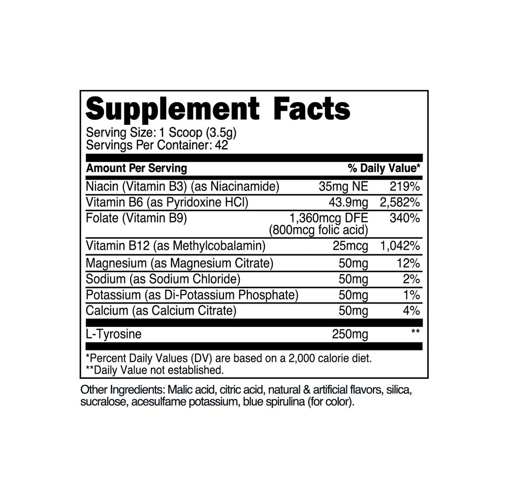 TransformHQ Hydration 42 Servings (Rocket Pop) - Electrolyte Drink Mix