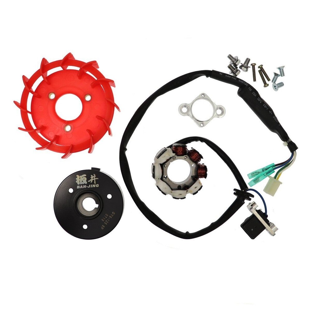 GY6 150cc - 232cc PERFORMANCE STATOR & FLYWHEEL / ALTERNATOR KIT